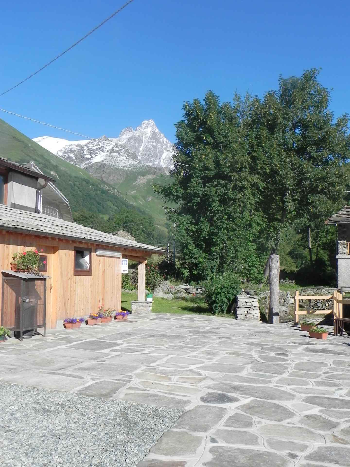 Veduta storica del retro delle Bigorie